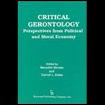 Critical Gerontology