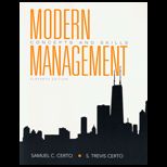 Modern Management   With Mymanagementlab