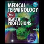 Med. Term. for Health Profess.   With CD and Access