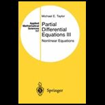 Partial Differential Equations, Volume 3