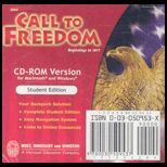 Call to Freedom  Beginning 1877   CD (Software)