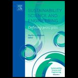 Sustainability Science and Engineering, Volume 1