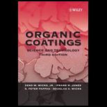 Organic Coatings  Science and Technology