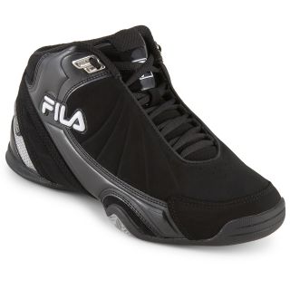 Fila DSL Slam Mens Basketball Shoes, Black/White/Silver
