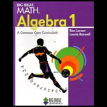 Big Ideas Math, Algebra 1