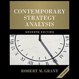 Contemporary Strategy Analysis   Text Only