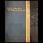 Math Essentials for College Success (Looseleaf) (Custom)