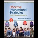 Effective Instructional Strategies From Theory to Practice