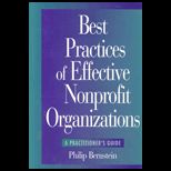 Best Practices of Effective Nonprofit Organizations  A Practitioners Guide