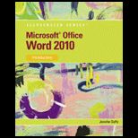 Microsoft Word 2010  Illustrated Introductory  Text Only
