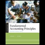 Fundamentals of  Accounting Principles, Volume 1   With Access (Canadian)