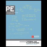 PE Mechanical Thermal and Fluids Systems Sample Questions and Solutions