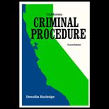 California Criminal Procedure