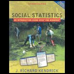 Social Statistics  An Introduction Using SPSS / With CD