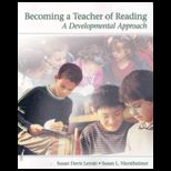 Becoming a Teacher of Reading  Developmental Approach