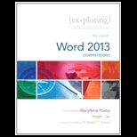 Exploring Microsoft Word 2013, Comprehensive