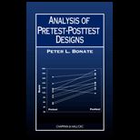 Analysis of Pretest Posttest Designs