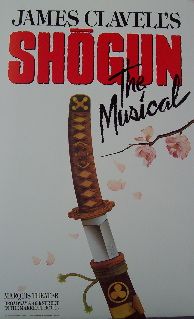 Shogun the Musical (Original Broadway Theatre Window Card)