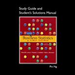 Business Statistics   Study Guide and Student Solution Manual