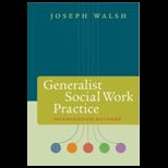 Generalist Social Work Practice  Intervention Methods