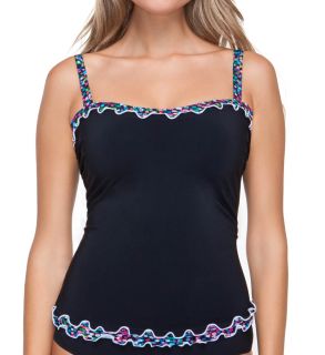 Profile by Gottex 531D18A City Lights D Cup Underwire Tankini Swim Top