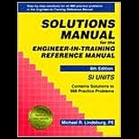 Engineer in Training Reference Guide Solution Manual