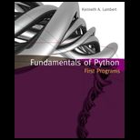 Fundamentals of Python First Program