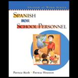 Spanish for School Personnel