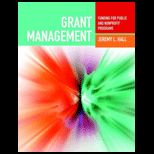 Grant Management Funding for Public and Nonprofit Programs