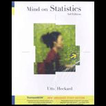 Mind on Statistics   With CD CUSTOM<