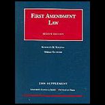 First Amendment Law  2006 Supplement