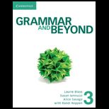 Grammar and Beyond Level 3 With Workbook
