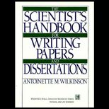 Scientists Handbook for Writing Papers and Dissertations