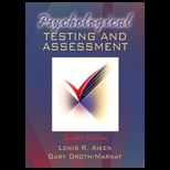 Psychological Testing And Assessment   With Access