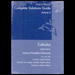 Calculus   Complete Solution Guide, Volume II