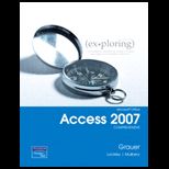 Microsoft Office Access 2007  Comprehensive   Text Only
