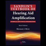 Sandlins Textbook of Hearing Aid Amplification Technical and Clinical Considerations