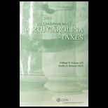 2013 Guidebook North Carolina Taxes