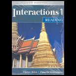 Interactions 1 Reading, Silver Edition   With CD