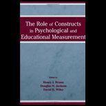 Role of Constructs