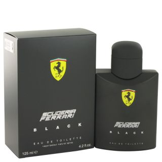 Ferrari Scuderia Black for Men by Ferrari EDT Spray 4.2 oz