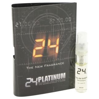 24 Platinum The Fragrance Jack Bauer for Men by Scentstory Vial (sample) .04 oz