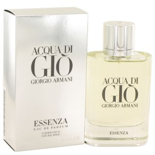 Acqua Di Gio Essenza for Men by Giorgio Armani Eau De Parfum Spray 2.5 oz