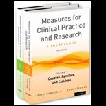 Measures for Clinical Practice and Research, Volume 1 and 2
