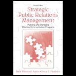 Strategic Public Relations Management  Planning and Managing Effective Communication Programs