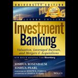 Investment Banking Investment Banking Valuation, Leveraged Buyouts, and Mergers and Acquisitions, University With Access