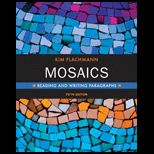 Mosaics Reading and Writing Para.   With Access