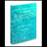 Alabama Rules of Court Federal 2010