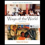 Ways of the World, Brief Global History, Volume 2