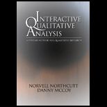 Interactive Qualitative Analysis  A Systems Method for Qualitative Research / With CD